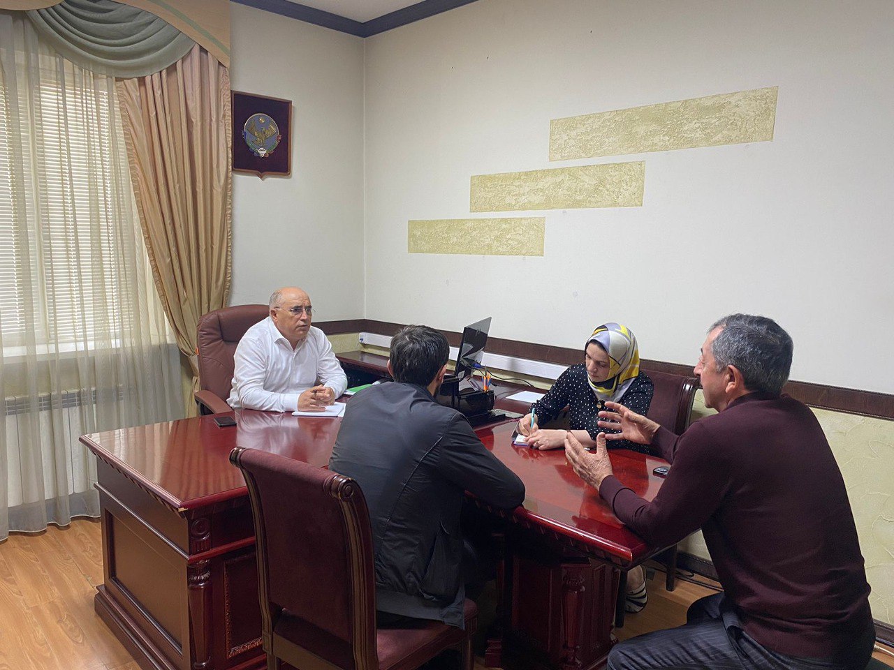 В Акушинском районе по поручению Главы Дагестана провели выездной прием граждан