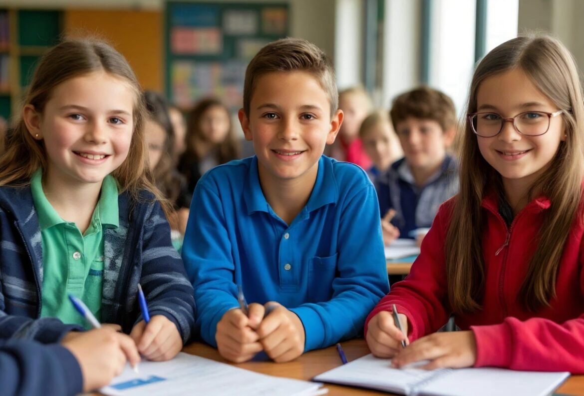 дети в школе