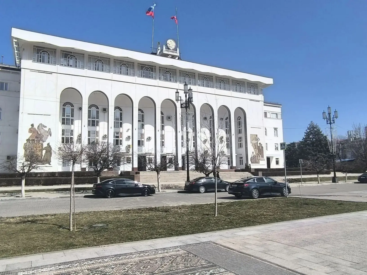 обследование дамбы Чиркейского водохранилища