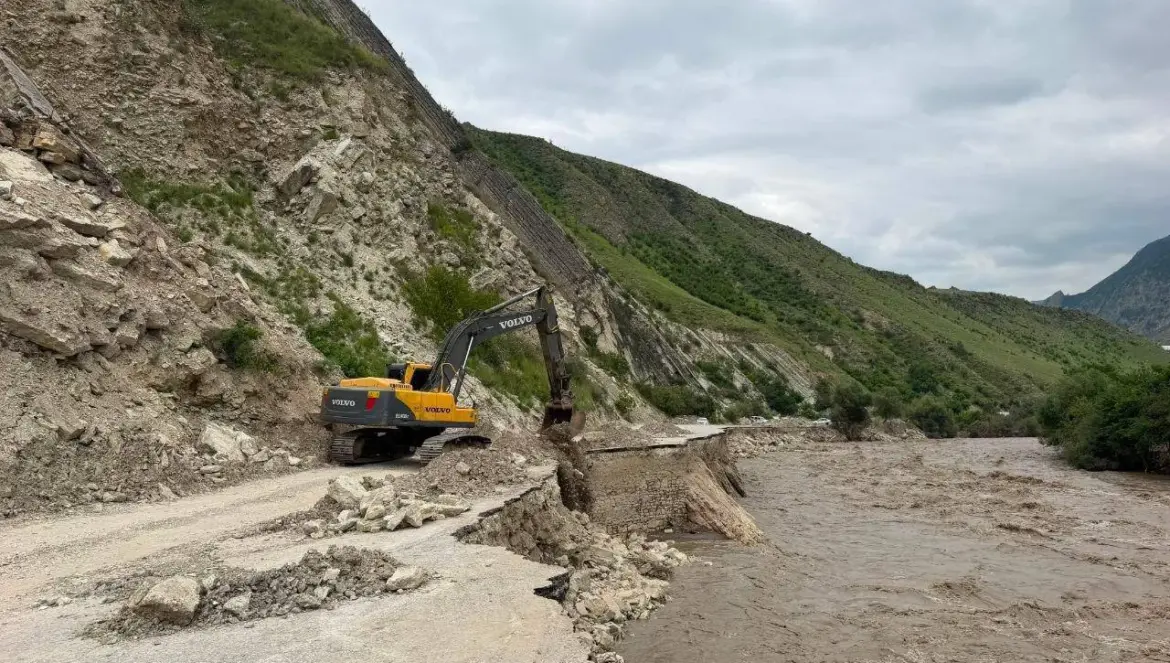 В Гергебильском районе Дагестана дорогу