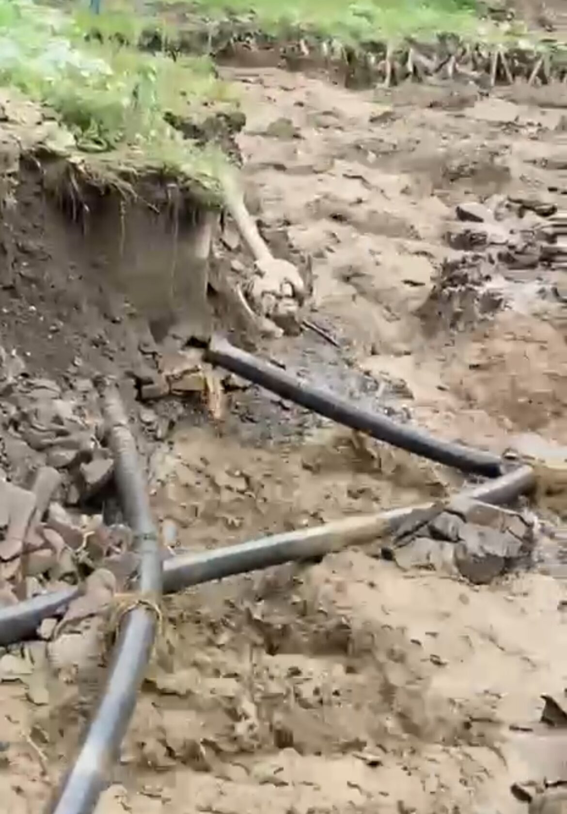 повреждение водопровода