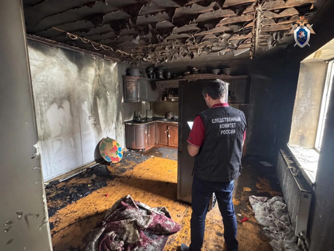 Трое детей погибли в Дагестане при пожаре